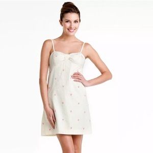 Lilly Pulitzer yellow dress with pink horse shoes